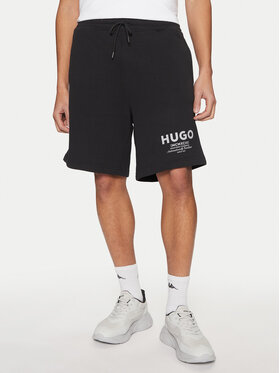 HUGO HUGO Szorty sportowe Nomario 50510728 Czarny Regular Fit