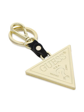 Guess Guess Schlüsselanhänger Saffiano Triangle Keyring RW7422 P2201 Goldfarben