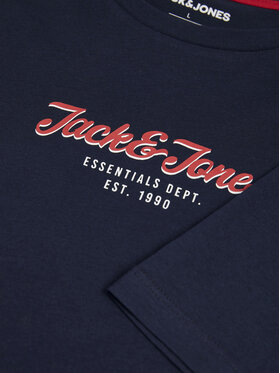 Jack&Jones T-shirt Henry 12248600 Tamnoplava Standard Fit