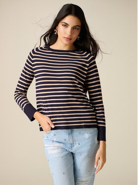 Oltre Oltre Maglione M050J005352N0Z4 Blu Regular Fit