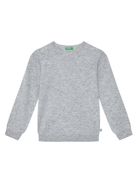 United Colors Of Benetton United Colors Of Benetton Svetr 106WC108R Šedá Regular Fit