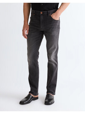 Wrangler Wrangler Jeansy GREENSBORO Szary Straight Leg