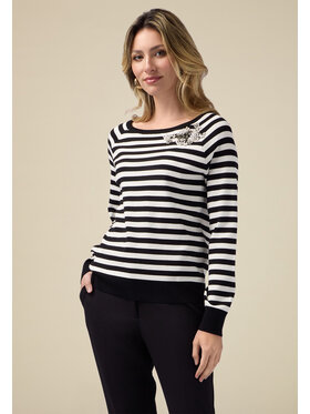 Oltre Oltre Cardigan M079J004805N0S1 Nero Slim Fit