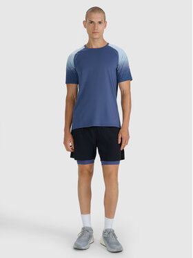 4F 4F Szorty sportowe TRAIL RUNNING Czarny Regular Fit