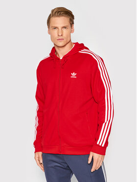adidas adidas Sweatshirt adicolor Classics Hooded Full Zip Track HB9513 Rot Standard Fit