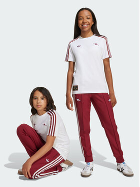 adidas adidas Spodnie dresowe Arsenal Terrace Icons Czerwony Slim Fit
