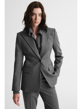 MARI PRETI MARI PRETI Marynarka SERENE Szary Slim Fit