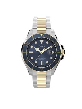 Timex Timex Zegarek Harborside Coast TW2V42000 Srebrny