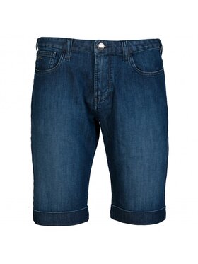Emporio Armani Emporio Armani Džínové šortky 3R1PA6 1D85Z Tmavomodrá Regular Fit