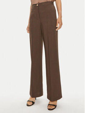ViCOLO ViCOLO Pantaloni din material TB1562 Maro Regular Fit