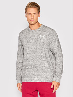 Under Armour Under Armour Majica dugih rukava Ua Rival Terry 1370404 Siva Relaxed Fit