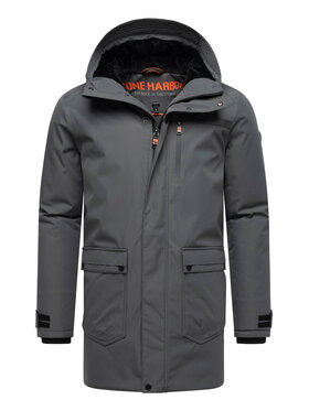 Stone Harbour Stone Harbour Kurtka zimowa Netaan Szary Regular Fit
