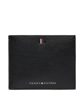 Tommy Hilfiger Tommy Hilfiger Μεγάλο Πορτοφόλι Ανδρικό Th Central Cc And Coin AM0AM11855 Μαύρο