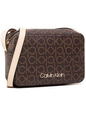 Calvin Klein Calvin Klein Дамска чанта Camera Bag K60K607449 Кафяв