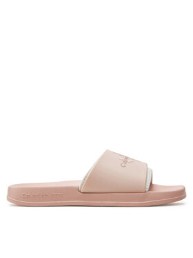 Calvin Klein Jeans Calvin Klein Jeans Šľapky Slide Monogram Tpu Ml Wn YW0YW00585 Ružová