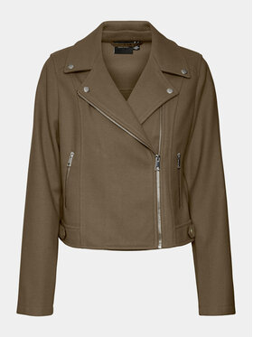 Vero Moda Curve Vero Moda Curve Jakna iz umetnega usnja 10299830 Rjava Regular Fit
