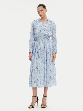 BOSS BOSS Sukienka codzienna 50530539 Błękitny Regular Fit
