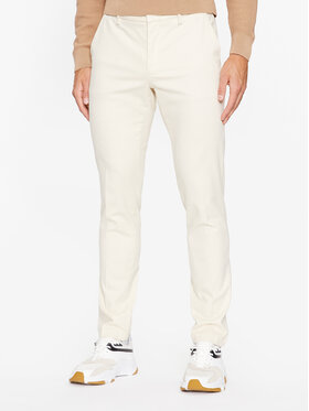Boss Boss Chinosy Kaito1 50499630 Écru Slim Fit
