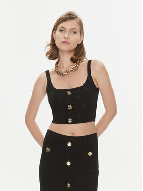 Pinko Pinko Top Dolly 101885 A16F Negru Slim Fit