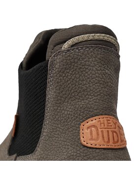 Hey Dude Chelsea Cipele Branson Boot M Craft Leather 40187-030 Siva