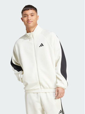 adidas adidas Bluza Stadium Biały Loose Fit