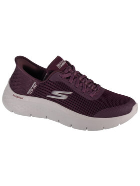 Skechers Skechers Sneakersy Slip-Ins: GO WALK Flex - Grand Entry Bordowy