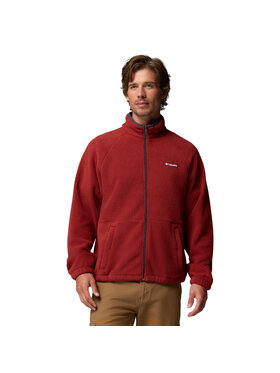 Columbia Columbia Felpa di pile Timber Crest Full Zip Fleece Rosso Regular Fit