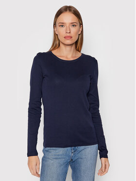 United Colors Of Benetton United Colors Of Benetton Majica 3GA2E16F9 Tamnoplava Regular Fit