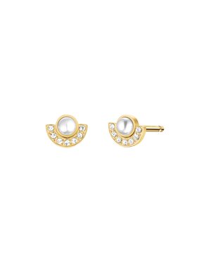 Rosefield Rosefield Kolczyki MODERN PEARL Złoty