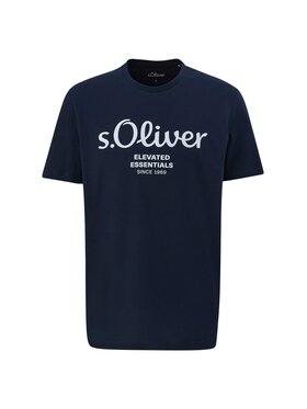 s.Oliver s.Oliver T-Shirt 28252 Niebieski Comfort Fit