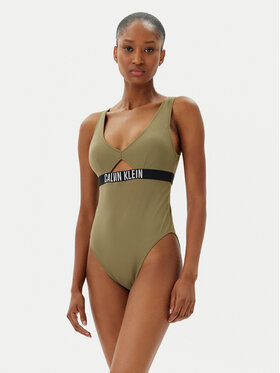 Calvin Klein Swimwear Calvin Klein Swimwear Ujumistrikoo KW0KW02746 Roheline