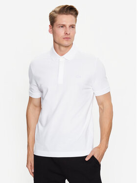 Lacoste Lacoste Тениска с яка и копчета PH5522 Бял Regular Fit