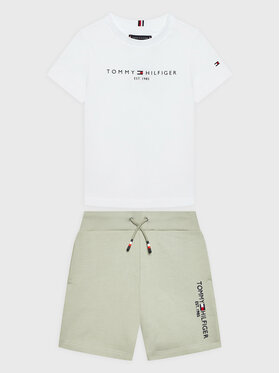 Tommy Hilfiger Tommy Hilfiger Súprava tričko a športové šortky Essential Summer KB0KB07436 M Farebná Regular Fit