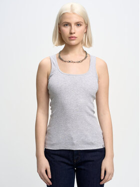 BIG STAR BIG STAR Top alena_901 Szary Slim Fit