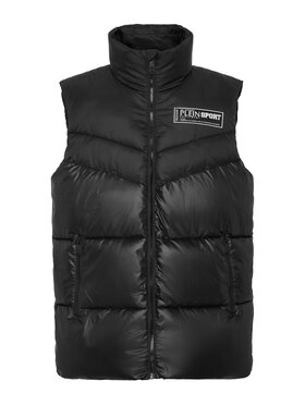 Plein Sport Plein Sport Kamizelka 14177 Czarny Regular Fit