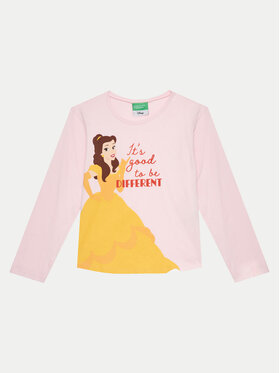 United Colors Of Benetton United Colors Of Benetton Μπλουζάκι 3ATNG10H8 Ροζ Regular Fit