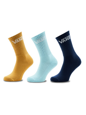 Vans Vans Sada 3 párů pánských vysokých ponožek Mn Classic Crew (6.5-9, 3pk) VN000XRZG4O1 Barevná