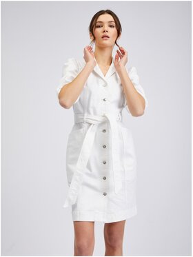 Orsay Orsay Sukienka 460145000000__38 Biały Regular Fit