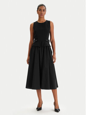 KARL LAGERFELD KARL LAGERFELD Abito da cocktail B1W13023 Nero Regular Fit