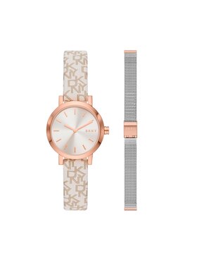 DKNY DKNY Hodinky Soho Gift Set NY6605SET Ružová
