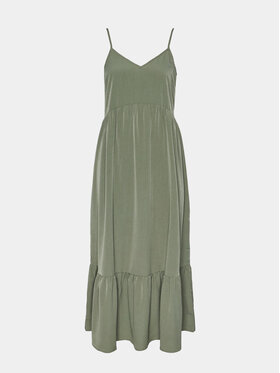 Pieces Pieces Ljetna haljina Sade 17146543 Zelena Wide Fit