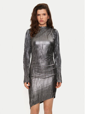 Bruuns Bazaar Bruuns Bazaar Coctailkleid BBW3707 Silberfarben Regular Fit