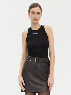 PINKO PINKO Top 100822 A2C1 Negru Regular Fit