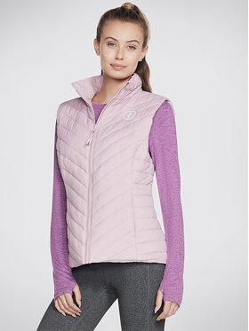 Skechers Skechers Liemenė Goshield Everyday Vest JA7 Rožinė Regular Fit