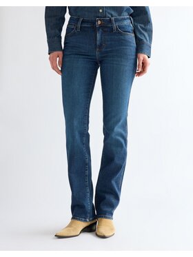 Wrangler Wrangler Jeansy STRAIGHT Niebieski Straight Leg