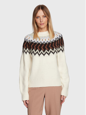 Gina Tricot Gina Tricot Sweter Armina 18469 Kolorowy Loose Fit
