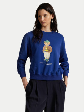 Polo Ralph Lauren Polo Ralph Lauren Majica dugih rukava 211971736001 Plava Relaxed Fit