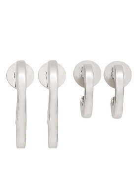 JENNY JENNY Set 2 perechi de cercei 1W9-006-AW23 Argintiu