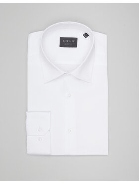 Borgio Borgio Koszula 00607 Biały Classic Fit