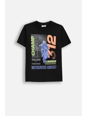 Coccodrillo Coccodrillo T-Shirt WC6143205HBJ-021 Černá Regular Fit